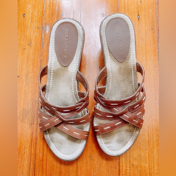 Predictions // Strappy Wedge sandals - Picture 1 of 4